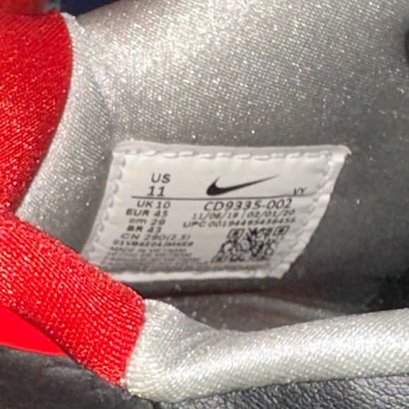 Nike Shox BB4 “Raptors” Men’s Size 11 US  New w og Box  CD9335-002 - Picture 9 of 12